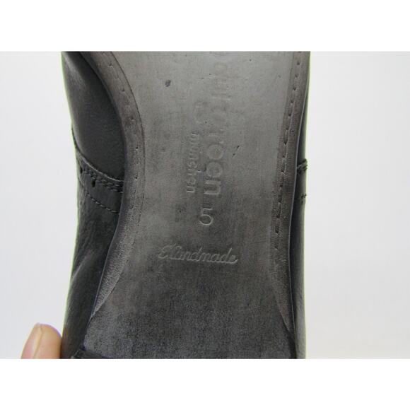 PAUL GREEN Womens Size 5 UK Black Leather Laces Ankle Fashion Boots Bootie - Picture 10 of 11